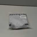 RUNNING GIRL Sports Bras for Women, Medium-High Impact Running Strappy Sports Bra with Removable Pads (Gray, L)