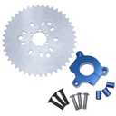 44T Sprocket 1.5in Blue CNC Adapter for 415 Chain Motorized Bicycle 50cc 60cc 80cc