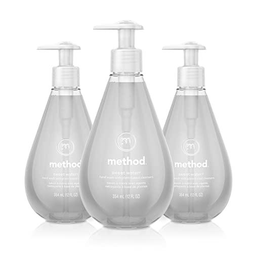 Method Gel Hand Soap, Sweet Water, Biodegradable Formula, 12 fl oz (Pack of 1)