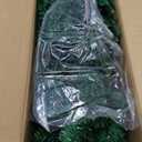 6ft Pre-lit PVC Artificial Half Christmas Tree 250 LED Lights