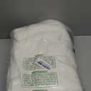 Bedsure GentleSoft 100% Cotton Blanket Queen Size for Bed - Breathable and Lightweight, Soft Cozy Textured Herringbone Woven Blanket for Summer, Cream, 90x90 inches