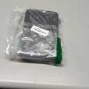 Daviky Pill Organizer 3X a Day, Weekly Pill Box 7 Day, Travel Pill Case with Large Containers, Light-Proof Pill Case for Vitamins, Medication, Supplements and Fish Oils (Black)