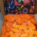 83pcs Dia De Los Muertos Decorations Ofrenda Kit - Day of The Dead Altar Decor Set,2 Marigold Garland 30 Marigold Flowers & Stems, Table Runner,12 Monarch Butterfly 6 Candle (Table Runner-Flower)