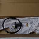 Bathroom Hardware Set 4 Pieces, Matte Black Towel Bar Set, Includes 16In Towel Bar, Towel Ring, Robe Towel Hooks,Toilet Paper Holder, Bathroom Towel Rack Set