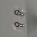 TISUR Micro Keychain Pill Holder, Titanium Pill Case Waterproof Pill Fob for Emergency Aspirin & Nitroglycerin for Travel Purse Pocket (2 Pcs Gray Tiny)