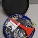 Auto-Fixing Snow Chains, 30s Quick Fit Easy Installation Tire-Chains, Portable Reusable High Carbon Steel Anti Slip Tire Chain for Passenger Car, Pickup Trucks and SUV - Set of 2 (HKN-130)