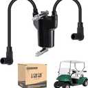 10L0L Upgraded Golf Cart Dual Ignition Coil for EZGO TXT 1991-2002, Medalist, Marathon 4 Cycle Gas, Replace OEM 26652-G01 EPIGC103