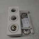 Brass Pendant Lights Kitchen Island - Gold Clear Glass Pendant Light Fixture Multiple Stems Rods 3 Units 12 Inch 3 Units 4 Inch (3 Pack Brass)