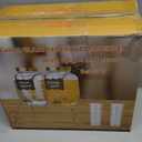 1 Gallon Glass Drink Dispenser Set of 2 – Drink Dispensers for Parties, Beverage Dispenser with Stand & 100% Leakproof Spigot, Ideal for Lemonade, Juice, Laundry Detergent Dispenser