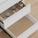 Drawer Liner, Shelf Liners for Kitchen Cabinet Waterproof & Oil-Proof Cupboard Liner Non-Slip Drawer Mat PVC Material Non Adhesive Kitchen Liner for Countertop Beige 23.6 x 393.7 Inches