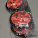 SEUNMUK 4 Pack 8 Inch Scooter Replacement Wheels, Adult Teen Kick Scooter Wheels Solid Replacement Wheels Set with ABEC-11 Bearings for Most Push Kick Scooters, Orange