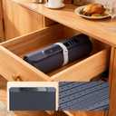 Warming Mat for Food 36" x 15", Rollable Food Warming Mat for Buffet Parties, 7-Level Temp 8-Hour Timer, Child Lock Safety, Long-Lasting Heat Retention, Gray