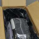 Bonsaii Paper Shredder for Home Use, 3.4 Gal Wastebasket, 6 Sheet Crosscut Paper Credit Cards, Staples, and Clips Shredder for Home Office Use, Portable Handle Design (C237-B New Version)