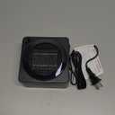 Gaiatop Mini Space Heater, Lightweight PTC Ceramic Fast Heating 500W Energy Efficient for Indoor Use, Overheating & 45° Tip-Over Protection, Portable Desk Electric Heaters for Office Home Black