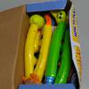 CozyBomB Magnetic Fishing Toys Game Set for Kids | Water Table Bathtub Kiddie Pool Party Pole Rod Net, Outdoor Plastic Floating Fish, Toddler Bath Color Ocean Sea Animals Easter Gift Age 3-5 6 4-8