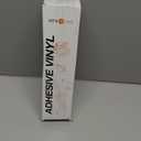 HTVRONT White Permanent Vinyl, Adhesive Vinyl Roll 12" x 40 FT for All Cutting Machine, Silhouette, Cameo Cutters, Signs, Scrapbooking, Craft, Die Cutters (Matte White)