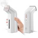 Portable Travel Steamer for Clothes, Dual Voltage & Wrong Voltage Alarm, 100-240V Steamer & Iron 2 In 1, Integrated Large 170ml Tank Travel size, 12-Min Continuous Steam, Fast Handheld Wrinkle Remover