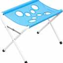 Fur Buddy Dog Bathing Holder, Mufflo Dog Wash, Foldable Dog Bath Holder Sling Shower Chair, Heavy-Duty Pet Bath Stool for Small & Medium Dogs, Home Salon Grooming, Washable Mesh, Restraint，Blue