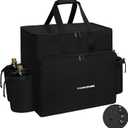 Big Heater Carry Bag Compatible with Mr. Heater Big Buddy Heater, Water Resistant Buddy Propane Heater Carrying Case, with Multiple Pockets and Anti-Slip Bottom