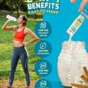 KLASS VIDA Daily Hydration | Horchata Electrolytes | 15 Sticks | Coconut water and minerals support everyday hydration, refreshing horchata flavor, vegan formula (EXP 11/12/26)