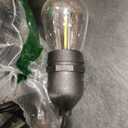 addlon 48 FT Outdoor String Lights Commercial Grade Weatherproof Strand, 18 Edison Vintage Bulbs, 15 Hanging Sockets (3 Spare Bulbs), ETL Listed Heavy-Duty Decorative Christmas Lights for Patio Garden