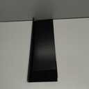 KOTEMON Acrylic Tilted Computer Keyboard Stand for Ergonomic Typing, Keyboard Tray Holder with Silicone Non-Slip Case, Black (17"x5.5"x1.5"H Full Size-BLACK)