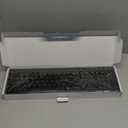 Wireless Keyboard and Mouse, Vssoplor 2.4GHz Rechargeable Compact Quiet Full-Size Keyboard and Mouse Combo with Nano USB Receiver for Windows, Laptop, PC, Notebook-Black