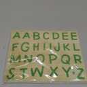 BLUE PANDA Jungle Safari Animal Party Signs with Alphabet Stickers (7 Pieces, 3 Stickers Sheets) - Letter with Jungle Theme