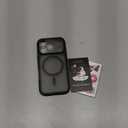 TOCOL for iPhone 17 Pro Case, Compatible with Magsafe, Builtin Magnetic Ring, Full Camera Protection, Drop Protection, Translucent Matte for iPhone 17 Pro Phone Case 6.3 inch (Black)