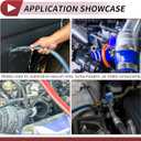 1 Pcs for Air and Water Silicone Vacuum Tubing Hose High Temperature Automotive Vacuum Line 10FT 5/16" 8mm ID 2mm Thickness Clear Silicone