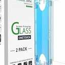 amFilm (3+1 Pack 3 Pack Tempered Glass Screen Protector for Google Pixel 7a, with 1 Pack Camera Lens Protector, 0.33mm Thickness, HD Clear, Anti-Scratch Bubbles-Free
