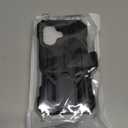 FNTCASE for iPhone 16 Phone Case: Rugged Protective Belt Clip Holster Heavy Duty with Built in Kickstand & Built-in Screen Protector | 360 Full Protection Shockproof Cover, 6.1inch (Black)