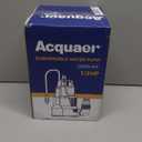 Acquaer Automatic Sump Pump, Submersible Water Pump with 3/4Garden Hose Check Valve Adapter, Thermoplastic Utility Transfer Pump for Flooded Basement Pools Tub Draining, 1/2 HP 2450GPH 19ft Cord