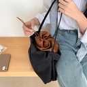 Medium Hobo Bags for Women, Casual Tote Bag Nylon Weekender Shoulder Travel Purse