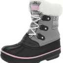 LONDON FOG Girls Tottenham Cold Weather Warm Lined Snow Boot 1