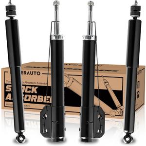 KUIPERAUTO Front and Rear Struts Complete Assembly Shocks Absorbers Compatible for 1994-2004 Ford Mustang GT Base Coupe, 71962 71963 4PCS