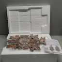 STRONGBERRY Cuckoo Clock Wall Mounted, Handcrafted Wooden Vintage with Silent Pendulum Movement & Bird Chime Sound, Classic Decorative Clock (18.11 x 9.8 Inch)