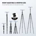 NEEWER Basics TP66 64.5" Aluminum Horizontal Overhead Tripod with Ball Head