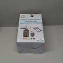 PWACCS Pressure Washer Foam Gun with Dual Connector Accessory, Short Power Washer Gun Foam Cannon and Double Tip Attachment Car Wash Kit, 1/4" Quick Connector, M22 Male Inlet, 4000 PSI, 1.5 Liter