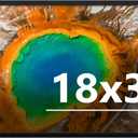 18x36 Picture Frame for Wall Display, 18x36 Black Picture Frame with Shatter Resistant Plexiglass, Stable and Sturdy 18 x 36 Poster Frame for Wall Display, Handpicked Gift Collection, 1 Pack