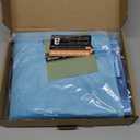 Toddler Airplane Bed, Kids Airplane Seat Extender Travel Bed, Kids Airplane Travel Essentials, Airplane Must Have for Toddlers, Baby Portable Plane Bed Foot Rest for Flights, Blue