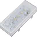 New W10515058 for Whirlpool Refrigerator Light,WPW10515058 Whirlpool Refrigerator Light,WRS325FDAM 04,W10522611 W10465957 PS11755867,Compatible WRS325FDAM04/02,Figure 5 for More