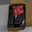 Small Floating Shelf, Set of 6 Black Shelf for Wall Decor Storage Wall Mounted Small Shelf for Bedroom Living Room Bathroom Kitchen -5x5 Inch