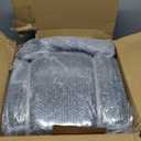 HABUTWAY 4 In 1 Bean Bag Chair, Giant Memory Foam Filling Bean Bag Sofa, Adult Bean Bag Chair, Machine Washable Faux Fur Cover, Bean Bag for Adult (Grey)