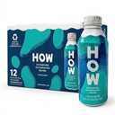 HOW Hyperpure Oxygenated Water | 12-Pack 16oz Aluminum Bottles | Zero Microplastics | Oxygen Enriched | Alkaline pH 8.0+ | Premium Still Water