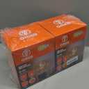 OMED S125 Oversized LED Edison Bulb Large, 5 Watt 400 Lumens 2200k Warm Yellow Large Edison Light Bulb, Amber Glass Decorative Big Globe Dimmable E26 Bulbsfor Pendant Lighting, 1 Pack