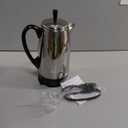 Farberware FCP412 1000 Watt 12-Cup Percolator, Stainless Steel