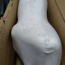 Mannequin Dress Form Female Dress Model Torso Display Mannequin Body 50-63 Inch Height Adjustable Tripod Stand (White, 50-63 Inches)