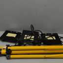 36000Lumen LED Work Lights with Stand - 3 Head Foldable Stand Work Light with 16FT Cord - IP67 Waterproof Tripod Lights for Outdoor Indoor Job Site Workshop Garage Construction Site Lighting