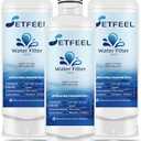 RS27T5200SR RF32CG5400SR RF29BB8600QL/AA RF28R7201SR RF27T5241SR RF27T5201SR RS22T5201SR RF28R6201SR RF25C5551SR RF28R6241SR RS27T5561SR RF23BB860012 Water Filter Replacement For Samsung, 3 PK